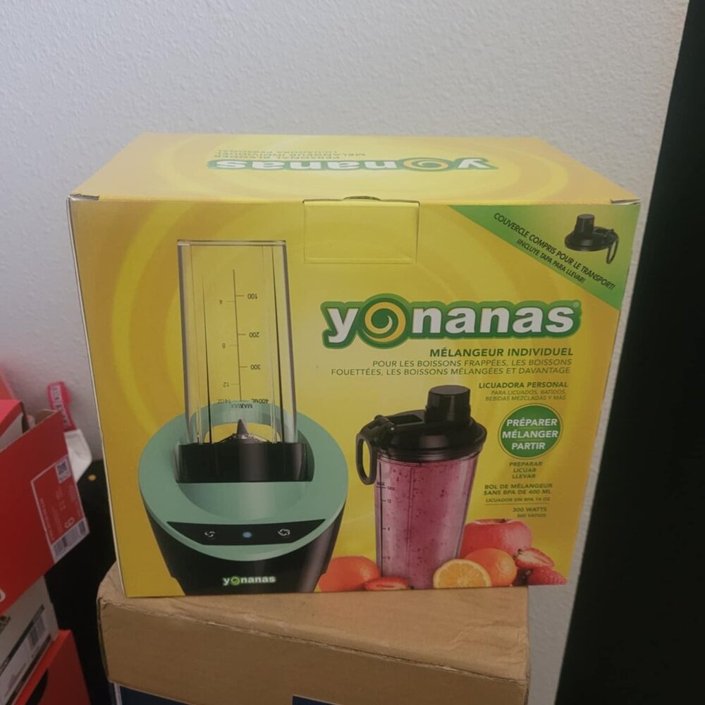 New Yonanas Personal Blender for Shakes and Smoothies Green Mint